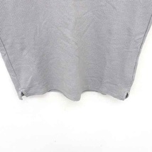 ニコルセレクション nicole selection Tシャツ カットソー 千鳥格子 Vネック 半袖 46 グレー /TT8 メンズ_画像5