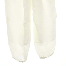 サクラ SACRA 23SS SHEER CLOTH CARGO カーゴパンツ テーパードパンツ イージー 36 白 ホワイト /DF ■OS レディース_画像6