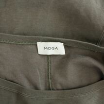 モガ MOGA ロータスフレスカL/Sカットソー 長袖 ドロップショルダー オーバーサイズ F グレージュ B0225BUB591 /HN13 レディース_画像8