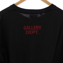 ギャラリーデプト GALLERY DEPT Tシャツ カットソー 半袖 ロゴプリント L グレー 8317-343-1229 /KH メンズ_画像5