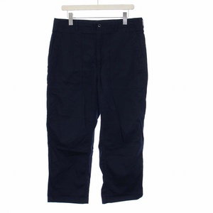 エンジニアードガーメンツ Engineered Garments 23SS FATIGUE PANT 6.5oz FLAT TWILL フラットツイルパンツ クロップド M 紺 ネイビー MP33