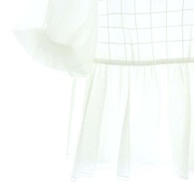チェスティ Chesty ペプラムブラウス プルオーバー 半袖 1 白 ホワイト 20C601 /HK ■OS ■SH レディース_画像6