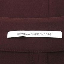 ダイアンフォンファステンバーグ DIANE von FURSTENBERG フレアスカート ひざ丈 2 S ボルドー /AN6 レディース_画像3