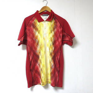 [ бесплатная доставка ] бабочка рубашка-поло / игра рубашка спорт рубашка O размер сделано в Японии 