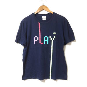 【送料無料】ラコステTシャツ/ファブリカ　PLAY　フランスデザイン　LACOSTE　サイズ３