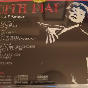 エディットピアフ EDITH PIAF 愛の賛歌　CD