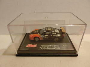 シュコー　1/87　ポルシェ　911　GT3　Cup　UPS　ポルシェスーパーカップ　2005（箱無） 1/87 ＊美品 ＊送料220円～ Porsche