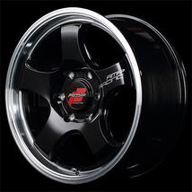 マルカ ホイール RMPレーシング R05HC トヨタ ハイエース/レジアスエース 200系 MID 【17×6.5J 6-139.7 INSET38 ブラック】 1本単品_画像1