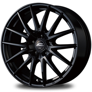 マルカ ホイール シュナイダー SQ27 レクサス IS 30系 300h/250 MID 【18×8.0J 5-114.3 INSET42 メタリックブラック】 1本単品