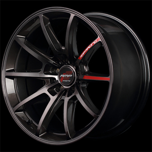 マルカ ホイール RMPレーシング R25 スバル インプレッサ GRB/GRF MID 【18×8.0J 5-114.3 INSET45 ブラッククリア】 1本単品