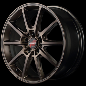 マルカ ホイール RMPレーシング R25 日産 スカイラインクロスオーバー 50系 MID 【17×7.0J 5-114.3 INSET48 クラシカルブロンズ】 1本単品