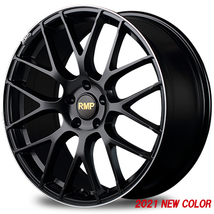 マルカ ホイール RMP 028F トヨタ プリウスα 40系/G'SGR MID 【18×7.0J 5-114.3 INSET48 セミグロスブラック】 1本単品_画像1