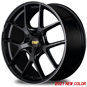 マルカ ホイール RMP 025F 日産 スカイラインクロスオーバー 50系 MID 【18×7.0J 5-114.3 INSET48 セミグロスブラック】 4本セット