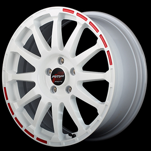 マルカ ホイール RMPレーシング GR12 スバル レヴォーグ VM41.6GT MID 【17×7.0J 5-114.3 INSET48 ホワイト】 4本セット