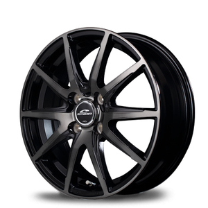 マルカ ホイール シュナイダー DR-02 日産 ノートeパワー 13系 MID 【16×6.0J 4-100 INSET42 ブラッククリア】 4本セット