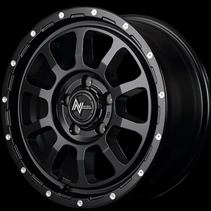 マルカ ホイール ナイトロパワー M10 パーシングS グランディス NA系 MID 【16×7.0J 5-114.3 INSET40 セミグロスブラック】 4本セット