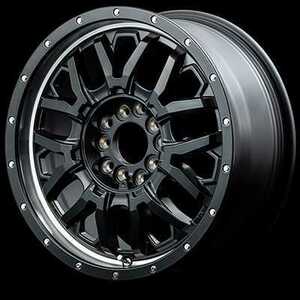 マルカ ホイール ナイトロパワー M27 グレネード IS MID 【17×7.0J 10(5ホールマルチ)-114.3/127 マルチ INSET40 ブラック+RVP】 1本単品