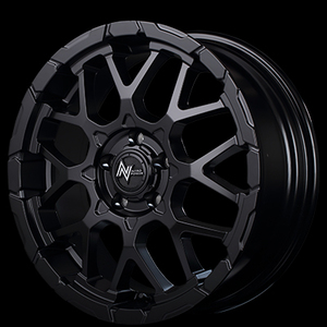 マルカ ホイール ナイトロパワー M28 バレット-S マツダ MPV LW系 MID 【16×7.0J 5-114.3 INSET40 セミグロスブラック】 4本セット