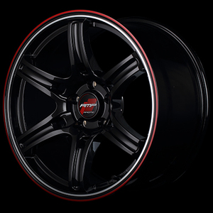 マルカ ホイール RMPレーシング R60 スバル エクシーガ YA系 MID 【17×7.0J 5-100 INSET48 レッド】 4本セット