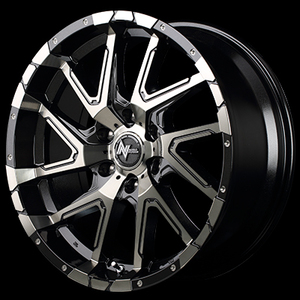 マルカ ホイール ナイトロパワー デリンジャー ランドクルーザープラド 150系 MID 【20×8.5J 6-139.7 INSET20 ブラックメタリックP】 4本