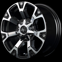 マルカ ホイール ナイトロパワー ウォーヘッド ミツビシ アウトランダー CW5W MID 【17×7.0J 5-114.3 INSET40 ダークガンメタ】 4本セット_画像1