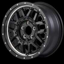 マルカ ホイール ナイトロパワー M27 グレネード ホンダ クロスロード RT系 MID 【16×7.0J 5-114.3 INSET40 ブラック+RVP】 4本セット_画像1