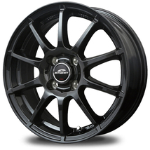 マルカ ホイール シュナイダー StaG トヨタ カローラフィールダー 140系 MID 【16×6.0J 4-100 INSET43 ストロングガンメタ】 4本セット_画像1