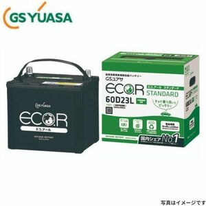 EC-40B19L GSユアサ バッテリー エコR スタンダード 標準仕様 ウイングロード R-VFGY10 ニッサン カーバッテリー 自動車用 GS YUASA