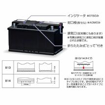 GYX-LN2-EFB GSユアサ バッテリー GYXシリーズ 標準仕様 208 ABA-A9C5F02 プジョー カーバッテリー 自動車用 GS YUASA_画像5