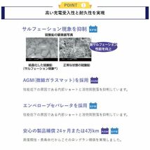 GYX-LN3-EFB GSユアサ バッテリー GYXシリーズ 標準仕様 ジュリア ABA-95229 アルファロメオ カーバッテリー 自動車用 GS YUASA_画像2