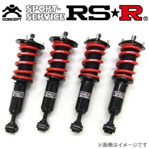 RS-R ブラックi 車高調 オデッセイ RA6 BKH666M サスペンション ホンダ スプリング RSR Black☆i 送料無料