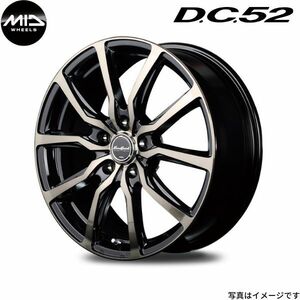 マルカ ホイール ユーロスピード DC52 レクサス SC 40系 MID 【18×8.0J 5-114.3 INSET42 ブラックポリッシュ】 1本単品