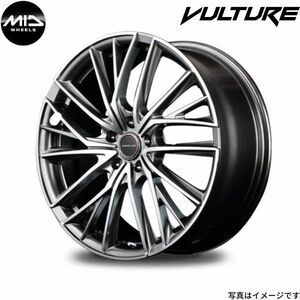 マルカ ホイール ヴァーテックワン ヴァルチャー スバル レヴォーグ VN5 MID 【18×7.0J 5-114.3 INSET48 シルバー】 1本単品