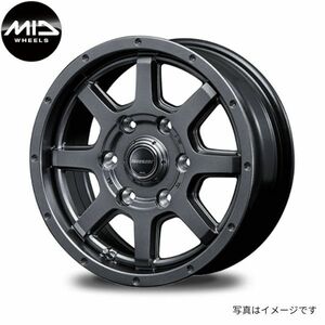 マルカ ホイール ロードマックス マッド ライダー スズキ ジムニー 64系 MID 【16×5.5J 5-139.7 INSET22 メタリックグレー】 4本セット