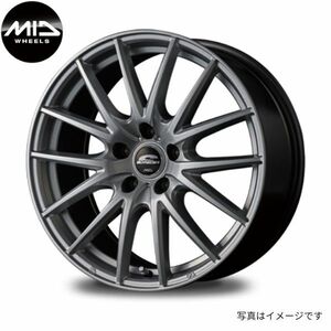 マルカ ホイール シュナイダー SQ27 スバル フォレスター SG5 MID 【16×6.5J 5-100 INSET47 メタリックシルバー】 4本セット