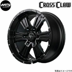 マルカ ホイール ナイトロパワー クロスクロウ ハイエース/レジアスエース MID 【15×6.0J 6-139.7 INSET33 セミグロスブラック】 1本単品