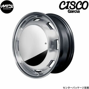 マルカ ホイール ガルシア シスコ ムーン トヨタ ハイエース/レジアスエース 200系 MID 【15×6.0J 6-139.7 INSET33 グレー】 1本単品