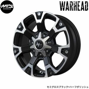 マルカ ホイール ナイトロパワー ウォーヘッド レクサス IS 30系 300h/250 MID 【17×7.0J 5-114.3 INSET40 セミグロスブラック】 1本単品