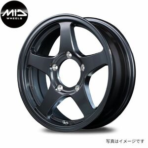 マルカ ホイール オフパフォーマー RT-5N+ II スズキ ジムニー 23系 MID 【16×5.5J 5-139.7 INSET22 ダークガンメタ】 1本単品