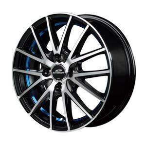 マルカ ホイール シュナイダー RX27 スバル プレオプラス 350/360系 MID 【14×4.5J 4-100 INSET45 ブルー】 4本セット