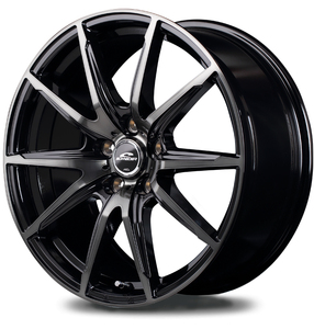 マルカ ホイール シュナイダー DR-02 トヨタ マークX ジオ 10系 MID 【16×6.5J 5-114.3 INSET38 ブラッククリア】 1本単品