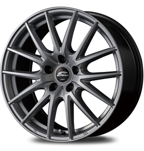 マルカ ホイール シュナイダー SQ27 トヨタ アベンシス 270系 MID 【16×6.5J 5-114.3 INSET38 メタリックシルバー】 1本単品