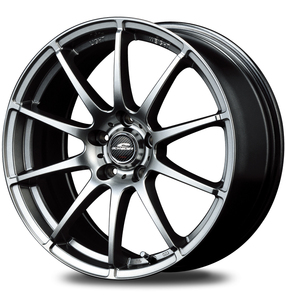 マルカ ホイール シュナイダー StaG ミツビシ デリカD5 CV5W MID 【16×6.5J 5-114.3 INSET38 メタリックグレー】 1本単品