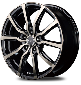 マルカ ホイール ユーロスピード DC52 日産 シーマ 33系 MID 【16×6.5J 5-114.3 INSET38 ブラックポリッシュ】 1本単品