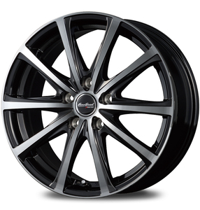 マルカ ホイール ユーロスピード V25 ホンダ インテグラ DC5 MID 【16×6.5J 5-114.3 INSET48 ブラックポリッシュ】 1本単品