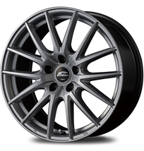 マルカ ホイール シュナイダー SQ27 日産 ジューク 15系 MID 【16×6.5J 5-114.3 INSET48 メタリックシルバー】 1本単品_画像1