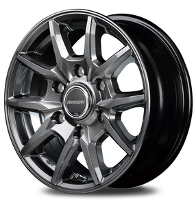 マルカ ホイール ロードマックス KG-25 ハイエース/レジアスエース 200系 MID 【15×6.0J 6-139.7 INSET33 メタリックグレー】 4本セット