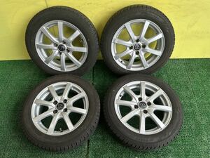 ★165/65R15 2018年スダットレス ヨコハマ ice GUARD IG60 タイヤアルミセット　4穴PCD100 ET+32 15×5J ハブ60mm