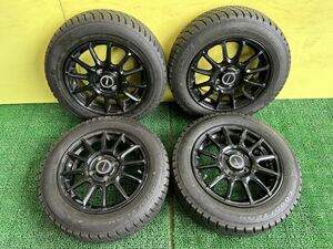 ★165/65R14 2018年スダットレス グッドイヤー　タイヤアルミセット　4穴 PCD100 ET+42 14×5.5J ハブ73mm