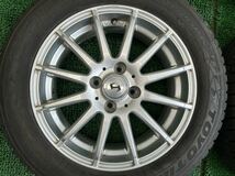 ★175/65R15 2021年スダットレス　TOYO タイヤアルミセット 4穴 PCD100 15×5.5J ET+42 ハブ73mm_画像6